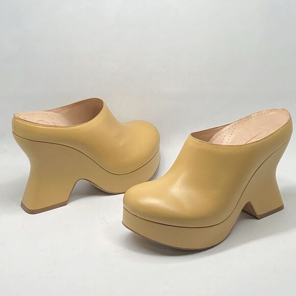 Loewe Terra 100 leather platform clogs size 37 - Picture 13 of 16